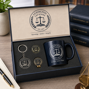 Custom <strong>Law</strong> School Graduation <strong>Gift</strong> Set Mug Enamel Pin Keychain Magnetic Hat Clip Luxury <strong>Gift</strong> Box Lawyer University Alumni <strong>Gift</strong> - Product Image 1