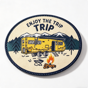 Custom Embroidered <b>Patch</b> - Iron-On/Sew-On Outdoor Adventure <b>Patch</b> for <b>Backpacks</b> & Jackets - Product Image 2