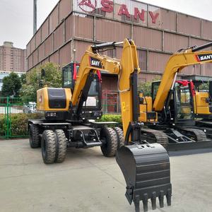 Les mini-pelleteuses Sany SY65W et les pelleteuses sur pneus SY65 de 6 tonnes se vendent bien dans le monde entier - Product Image 2