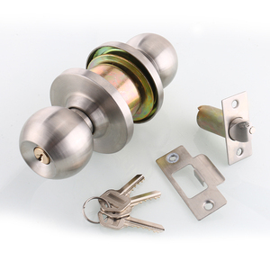 Serrure cylindrique pour porte, en acier inoxydable, 587 ET/BK SS/<span class=keywords><strong>AB</strong></span>/AC/SA/CA, bouton de porte - Product Image 2