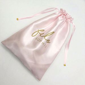 <span class=keywords><strong>Bolsa</strong></span> De satén con cordón grande personalizada, Logo personalizado con logotipo impreso, garantía de Comercio de <span class=keywords><strong>Alibaba</strong></span> - Product Image 4