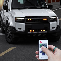 Feux d'avertissement LED ambre pour calandre avant supérieure et inférieure pour Toyota Land Cruiser LC250 2024-2025 – Modification extérieure de véhicule