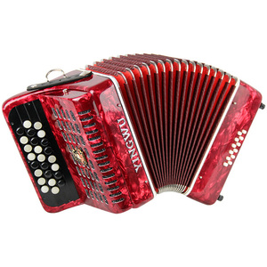 Facile à pousser et à tirer 25 touches 12 basses <span class=keywords><strong>clavier</strong></span> diatonique <span class=keywords><strong>bouton</strong></span> accordéon - Product Image 3