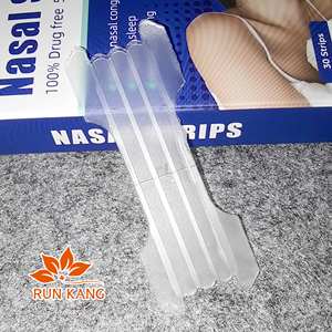 Bandes nasales de compétition athlétique de qualité sportive de qualité supérieure, résistantes à la sueur, durables pour augmenter le débit d'oxygène, patchs buccaux - Product Image 2