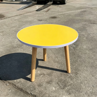 Petite table, table basse recouverte de tapis pour chambre à coucher près de la baie vitrée, table basse tatami, bureau d'ordinateur robuste