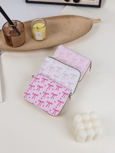 <span class=keywords><strong>Portefeuille</strong></span> <span class=keywords><strong>portable</strong></span> pour femme SH0297 Weeks, porte-cartes de crédit, fermeture éclair incurvée, en cuir PU, avec fenêtre d'identification, étui de voyage pour cartes - Product Image 1