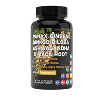 Capsules Énergisantes pour Hommes à Base de Plantes : Extrait de Tribulus, Maca et Ginseng - Complément Herbal OEM à Marque Blanche pour le Bien-être Masculin