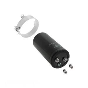 Distribuidor Autorizado, Condensador de Aluminio CAP ALUM 5600UF 20% 400V SCREW 5600 uF, Montaje en Chasis LNU2G562MSEG - Product Image 1