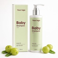 Shampooing Nettoyant Rafraîchissant à l'Huile d'Amla pour la Croissance Capillaire, Formule Douce, Utilisation Quotidienne, Sans Sulfate, Mousse Riche, Marque Blanche, En Stock