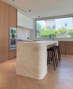 Custom Modern Professional Melamine High Quality Kitchen Cabinets Sets - Product Image 4