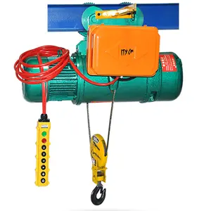 wire rope hoists steel cable electric winch electric chain winch hoist wireless remote control ce electric wire hoist lifting