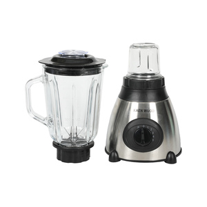 Mixeur chauffant multifonctionnel, grande capacité, haute puissance, en acier inoxydable, avec corps séparable et panneau de commande à bouton - Product Image 1