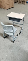 Ensemble de bureau et de chaise réglable pour étudiants, table d'école, mobilier éducatif pour salle de classe, bureau pour étudiants