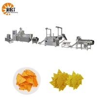 Ligne de production de chips de maïs tortilla frites entièrement automatiques de haute qualité, prix d'usine