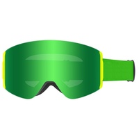Máscara de natación FA‑080, lentes de PC antivaho de gran angular y alta definición, gafas de esquí para exteriores para todas las condiciones de luz, para hombres y mujeres