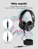 Casque Stéréo Filaire Circum-auriculaire 3,5 mm avec Chipset BK, Sans Contrôle du Volume, Non Étanche, Sans Réduction Active du Bruit, pour Jeux sur Ordinateur