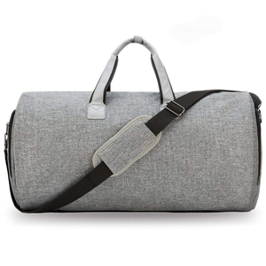 Sac à vêtements convertible avec bandoulière, sac de voyage pour vêtements, sac de voyage pour homme et femme, 2 en 1, valise suspendue, sac de voyage pour costume - Product Image 1