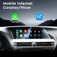 Pantalla táctil de 10,25 pulgadas Android 14 navegación GPS WIFI GPS reproductor Multimedia para coche DVD Radio para Lexus RX 2009-2014