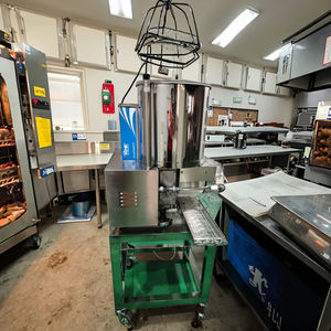 Venta caliente hamburguesa carne Patty pollo Nugget que forma la máquina pastel <span class=keywords><strong>de</strong></span> carne hacer Máquina automática - Product Image 4