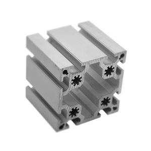 Industrial Aluminum Profiles European Standard 100100 Square 6063 Grade Anodized For Machinery Frame - Product Image 3