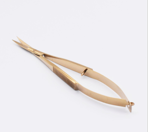 2025 chuyên nghiệp thép không gỉ Micro góc kéo siêu sắc nét kéo cắt thẳng và cong kéo - Product Image 3