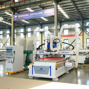 Màu Xanh voi <span class=keywords><strong>CNC</strong></span> 1325 1328 ATC <span class=keywords><strong>CNC</strong></span> làm tổ máy tủ gỗ làm máy với cho ăn cho tấm cửa - Product Image 2