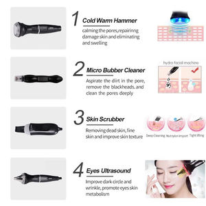 Máquina Facial 8 en 1 para el Cuidado de la Piel con Hidrodermoabrasión, Oxígeno y Agua - Product Image 4