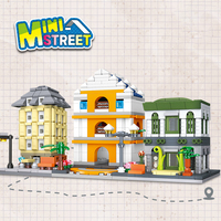 59075-59080 Street View School ensamblado MOC ladrillos juego de bloques de construcción ABS plástico niño colección regalo Juguetes