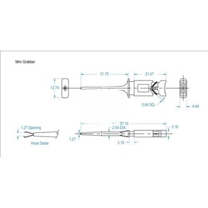 Sonda Keysight PP0001A Hi-Z+, 1 GHz, Voltaje de entrada de 30 Vrms II, y sobretensión transitoria de hasta 42,4 V # bonito - Product Image 3