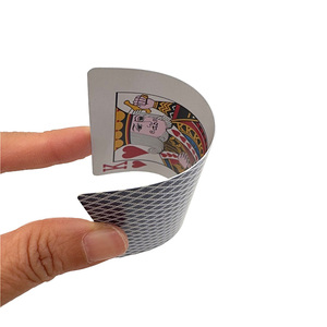 Boîte de cartes à jouer transparente étanche personnalisée commerce de gros mosaïque excellente texture impression cartes à jouer minces - Product Image 2