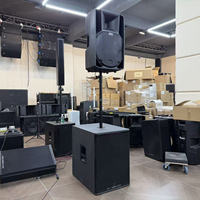 SUB 708-AS MK3 Subwoofer Activo de 18 Pulgadas, 1400 W de Potencia Máxima, 700 W RMS, 133 dB, 35 Hz-120 Hz, Madera Contrachapada de Abedul, Altavoces Profesionales para DJ para Espectáculos en Vivo