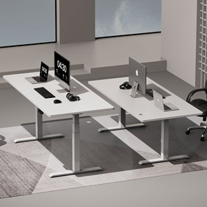 NBHY OEM Customized <b>Office</b> Electric Height Adjustable Computer <b>Desk</b> Standing <b>Desk</b> - Product Image 1