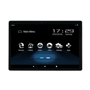 IPS 10.1 ''écran tactile Android 11 moniteur d'appui-tête de voiture écran de divertissement de siège arrière avec connexion USB Bluetooth