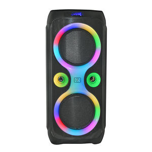 Nouveau double <span class=keywords><strong>chariot</strong></span> <span class=keywords><strong>de</strong></span> 10 pouces grande puissance 120W Subwoofer karaoké actif en plein air sans fil Portable fête Audio <span class=keywords><strong>plage</strong></span> haut-parleurs - Product Image 6