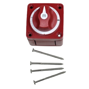 Interruptor de Batería de Encendido/Apagado Serie M 6006 con Perilla - Rojo - Product Image 1