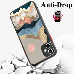 Custodia per telefono Art Retro Sunset Forest dipinta <span class=keywords><strong>nera</strong></span> opaca per <span class=keywords><strong>iPhone</strong></span> 12 <span class=keywords><strong>11</strong></span> Por Max X Xs max Xr 7 Puls 6S 7 8 Puls TPU + PC <span class=keywords><strong>Cover</strong></span> - Product Image 3