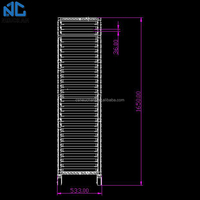 Chariot de stockage de plateau antistatique de plateau antistatique de carte PCB SMT antistatique de haute qualité avec quatre roulettes ESD et chaîne ESD