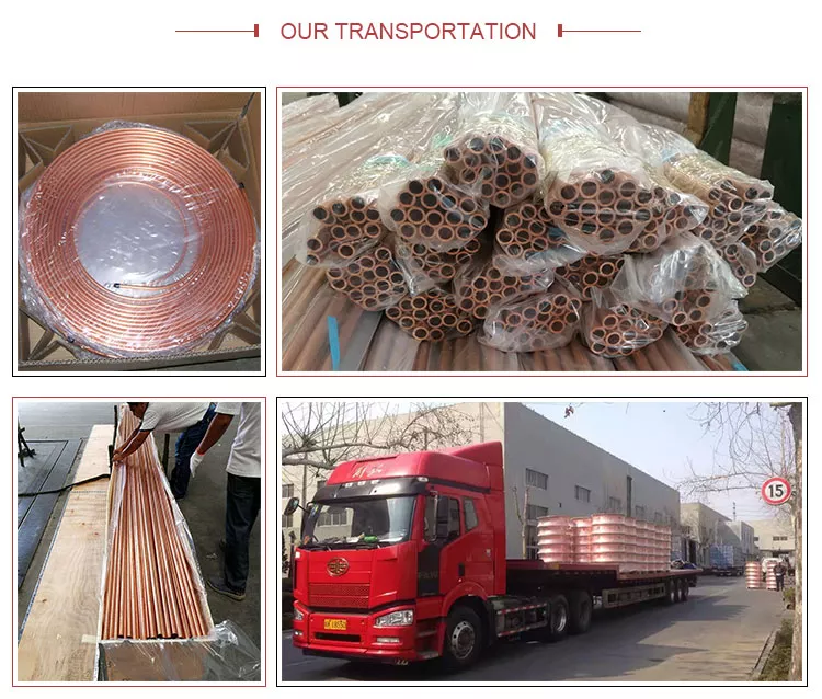 Manufacturer Seamless Copper Tube ASTM B111 6" SCH40 CUNI 90/10 C70600 C71500 Copper Nickel Pipe