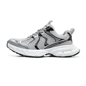 Zapatillas Deportivas de Suela Gruesa Estilo Retro Harajuku para Hombre con Logotipo Personalizado, Forro de Malla Cómodo, Zapatos Casuales de Plataforma para Todas las Temporadas - Product Image 2