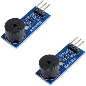 Aismartlink thụ động buzzer module, 3. 3-5V Thụ động mức thấp buzzer Tần số điều khiển âm thanh mô-đun với 3 pin điều khiển - Product Image 1
