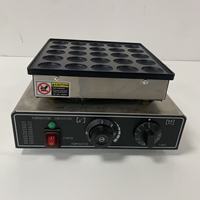 Nouvelle Gaufrier Électrique Automatique 220V/110V 25 Trous en Acier Inoxydable avec Fonction Muffins