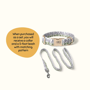Nuevo <span class=keywords><strong>Collar</strong></span> de Perro de Diseño Personalizado de Lujo con Estampado de Tela de Moda y Patrón de Grano para Pasear Perros - Product Image 4