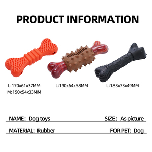 Venta al por mayor Chew Feeder Rubber Dog Bone Toys - Product Image 6