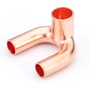 Les raccords en Y HVAC en cuivre de qualité supérieure prennent en charge des tailles personnalisées pour les unités de climatisation - Product Image 3