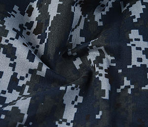 사용자 정의 로고 긴 소매 통기성 블루 디지털 위장 개구리 세트 립스톱 전술 유니폼 - Product Image 6