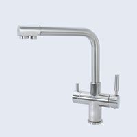 Robinet d'eau pétillante 5 voies robinet de cuisine mélangeur refroidisseur d'eau eau 5 en 1 filtre robinet avec système RO