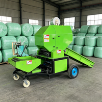 Promotion : Enfardeur automatique haute productivité pour foin, paille de riz, ensilage d'alfalfa et herbe, avec machine d'emballage
