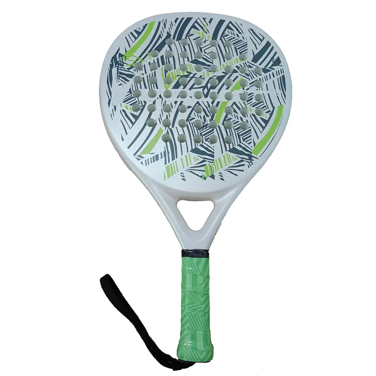 Toptan fiyat özelleştirilmiş profesyonel spor özel logo 3K/12K/18K kafa ağır tenis paddle padel raket