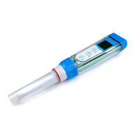 pH-mètre 7-en-1 PH60S-Z avec calibration automatique 1-3 points -2~16pH, kit testeur de pH portable avec application mobile pour aliments, solides et liquides visqueux