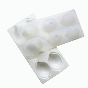 Molde de silicona para pastel de limón, 6 cavidades, rectangular, apto para lavavajillas, para hacer pasteles de mousse - Product Image 5